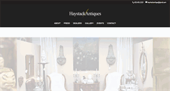 Desktop Screenshot of haystackantiques.com