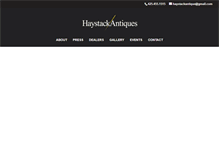 Tablet Screenshot of haystackantiques.com